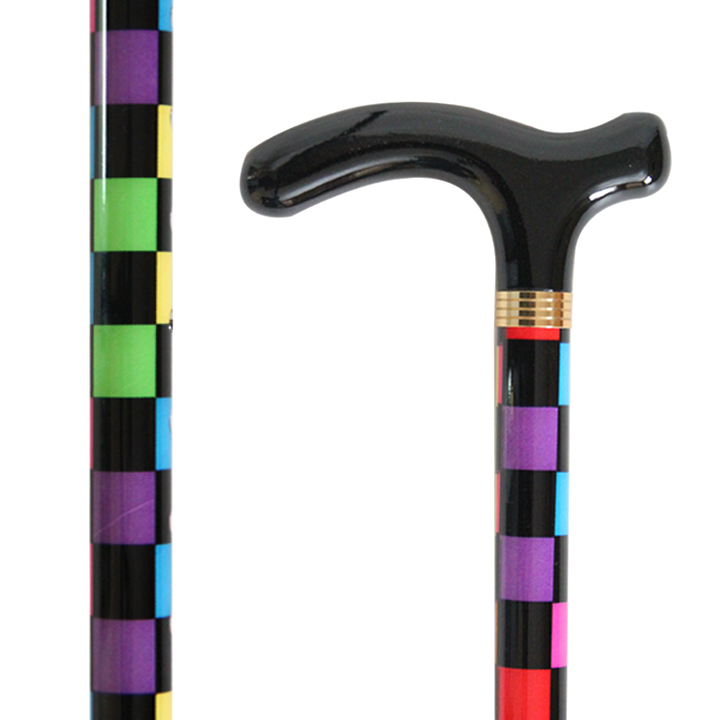 AL-071 Exotic Floral Stick with Adjable Height/ Check